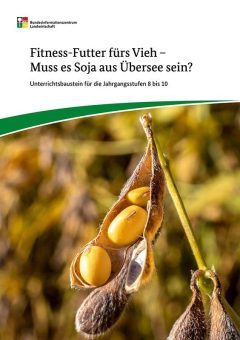 Unterrichtsmaterialien für Schulen: „Wo kommt unser Essen her?“ und „Tierfutter – Muss es Soja aus Übersee sein?“