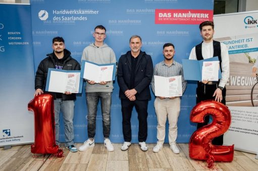 Handwerkskammer würdigt Leistung der Saar-Gesellen bei der Deutschen Meisterschaft im Handwerk