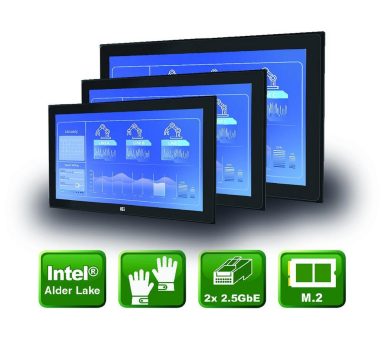 Performante Panel PC Serie mit PCAP Touch Display