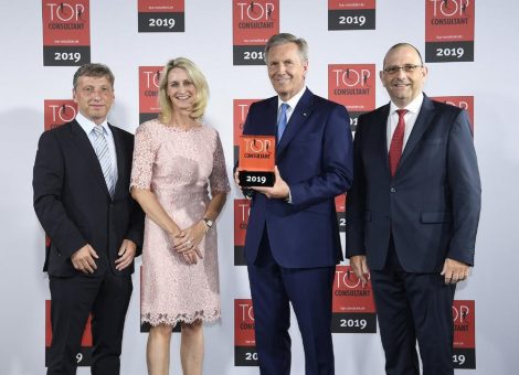 PROTEMA als eines von zwei Unternehmen zum zehnten Mal als TOP CONSULTANT ausgezeichnet