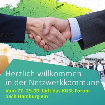atene KOM als exklusiver Partner auf dem KGSt®-FORUM in Hamburg