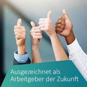 atene KOM ausgezeichnet als „Arbeitgeber der Zukunft“