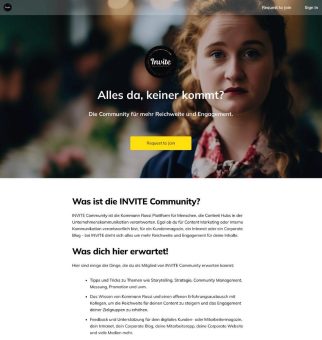 Content Marketing braucht Content Communitys