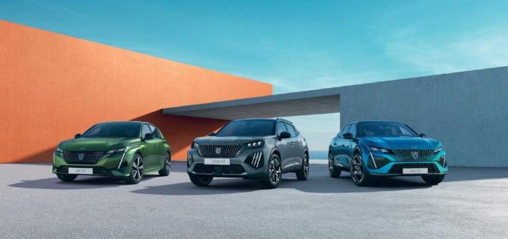 PEUGEOT: Weitere Modelle mit neuer 48V-Hybridtechnologie bestellbar