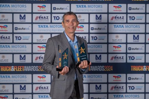 IVECO gewinnt „Light Van of the Year“ und „Launch of the Year“ bei den Truck & Fleet Middle East Awards in Dubai