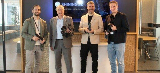 Neuer SHINING 3D-Standort  in Zentrum für Industrie 4.0 in Barcelona