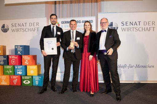 fischer ist Gewinner des German SDG-Awards
