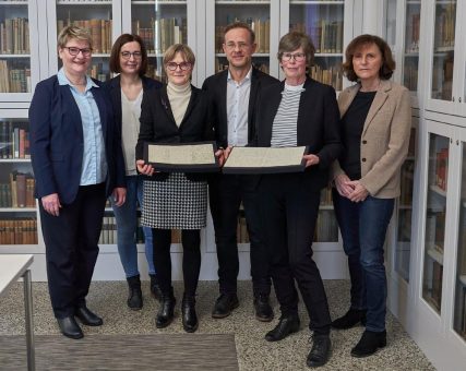 Kostbare Neuerwerbung des Goethe- und Schiller-Archivs