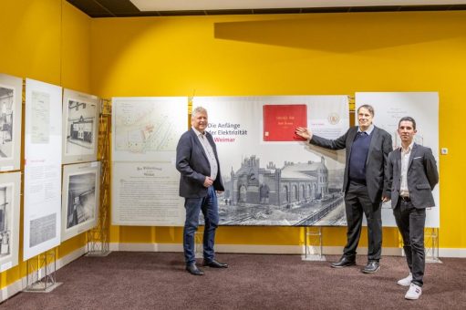 Energie trifft Shopping: Stadtwerke und Atrium präsentieren Ausstellung zu 125 Jahre e-werk