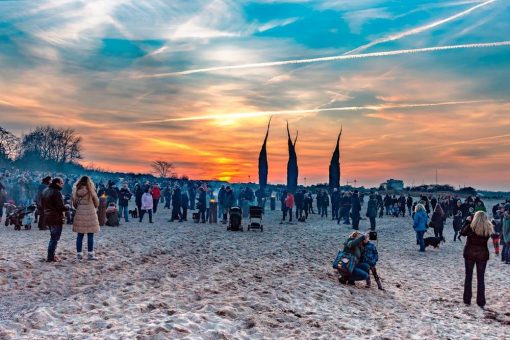 Fackelfest am Niendorfer Freistrand