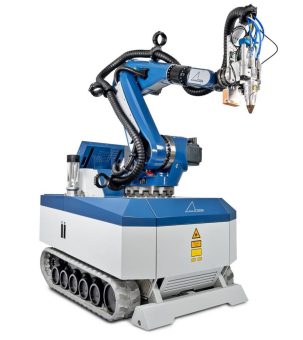 Laserrandschichthärten mit dem Laserhärteroboter AL-ROCK mobil von ALPHA LASER