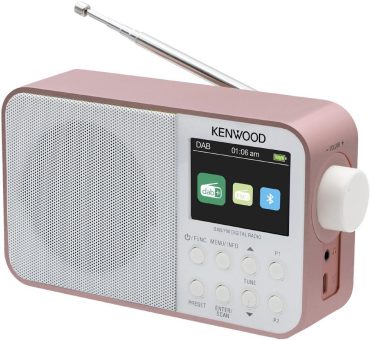 Der perfekte musikalische Begleiter für Camping, Urlaub und Garten: portables DAB+ Radio mit Bluetooth und integriertem Akku: Kenwood CR-M30DAB