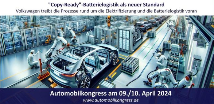 Batterie-Logistik „Copy-Ready“