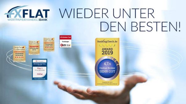 Online-Broker FXFlat erhält die Bestnote „sehr gut“