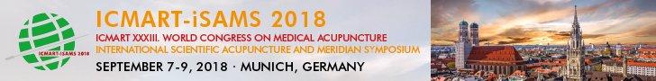 Internationaler Kongress der ärztlichen Akupunktur – ICMART-iSAMS 07.- 09.09.2018 in München