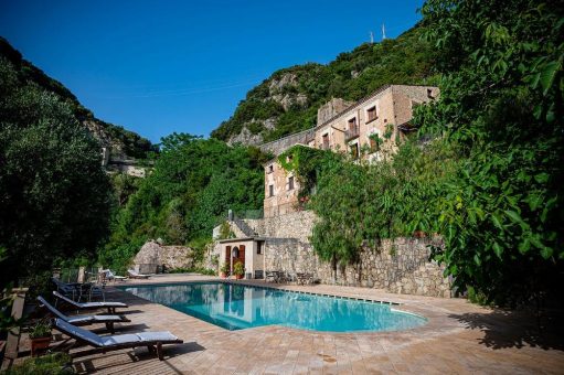 Apartes Appartement-Hotel in einer alten italienischen Wassermühle