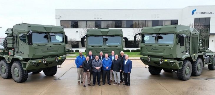 American Rheinmetall Vehicles und GM Defense liefern Prototypen für die erste Phase des U.S. Army’s Common Tactical Truck Program aus