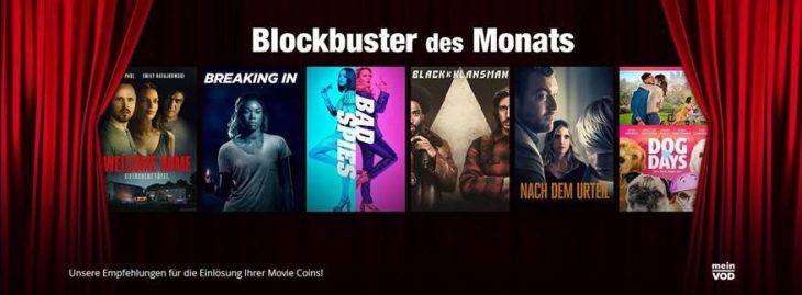 Vorhang auf für die neuen Movie-Highlights bei freenet Video im Januar