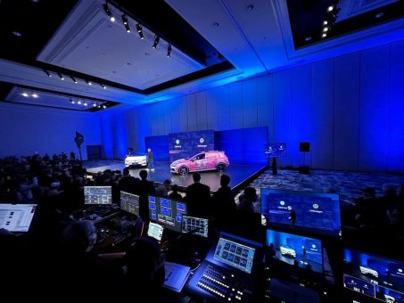 SCHACHZUG setzte Volkswagen auf der CES in Las Vegas in Szene