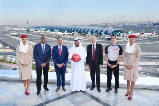 Emirates ist Globaler Airline-Partner der NBA und Titelpartner des Emirates NBA Cup
