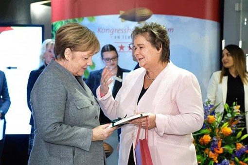 Angela Merkel in Certified-Hotel