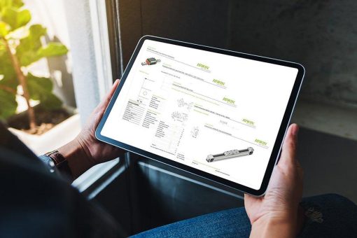 Individuell konfigurierte Datenblätter von HIWIN