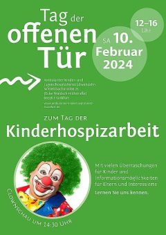 Der Ambulante Kinder- und Jugendhospizdienst Löwenzahn Frankfurt lädt zum Tag der offenen Tür