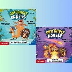 Alarm im Wald: Die neue Hörbuch-Reihe „Unterholz-Ninjas“ erscheint bei JUMBO