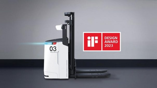 ek robotics Transportroboter gewinnt renommierten iF Design Award 2023