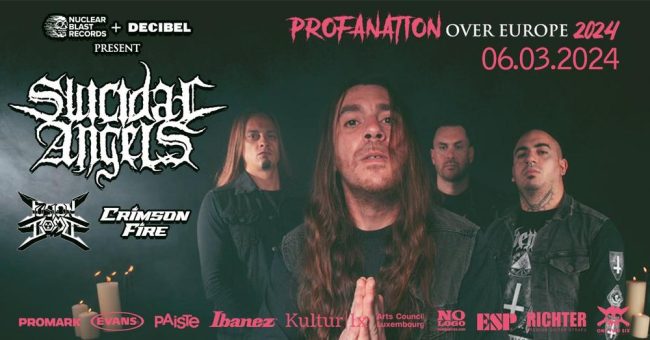 Suicidal Angels – Profanation Over Europe 2024 | Roxy Concerts, Flensburg