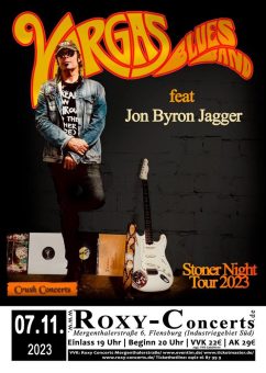 Vargas Blues Band feat. Jon Jagger l Flensburg, live am 07.11.23 Roxy Concerts