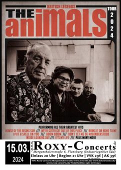 The Animals feat. John Steel (original drummer) | Roxy Concerts, Flensburg