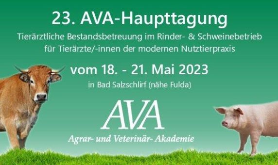 Tierärzte in ihrer Verantwortung für Tier, Mensch und Umwelt -23.AVA-Haupttagung