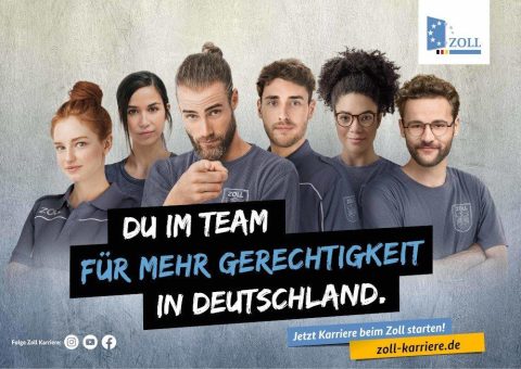 Berufsanfängerinnen und Berufsanfänger beim Hauptzollamt Karlsruhe – Willkommen im „Team für mehr Gerechtigkeit in Deutschland“