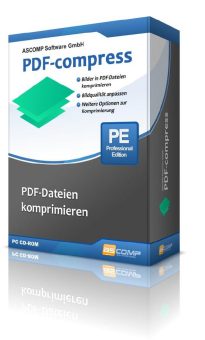 Manchmal ist weniger mehr – ASCOMP veröffentlicht Windows-Software PDF-compress zum Komprimieren von PDF-Dateien