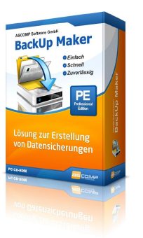 Vollautomatische Datensicherungen für Windows – ASCOMP veröffentlicht Version 7.5 für BackUp Maker mit Schnellauswahl für sicherungswürdige Dateien