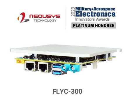 Drone Mission-Computer FLYC-300 von Neousys mit Platin-Auszeichnung der Military & Aerospace Electronics Innovators Awards 2023