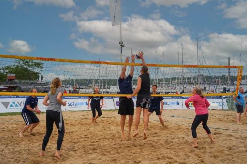 Das große Finale des 15. Beach-Volleyball Firmencup im Segelcamp