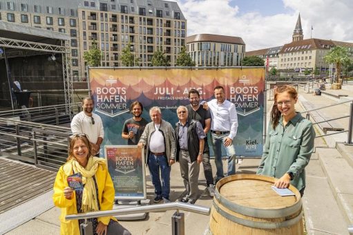 Der Kieler Bootshafensommer – das Musik- und Kulturfestival im Juli und August