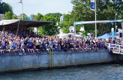 Kiel.Sailing.City liefert ab beim The Ocean Race Kiel Fly-By