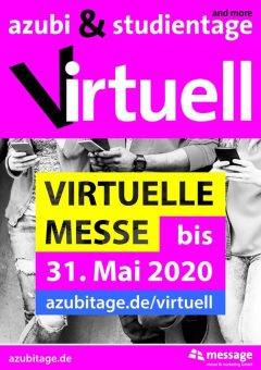 Berufliche Orientierung in Krisenzeiten – Virtuelle bundesweite Messe – azubitage.de