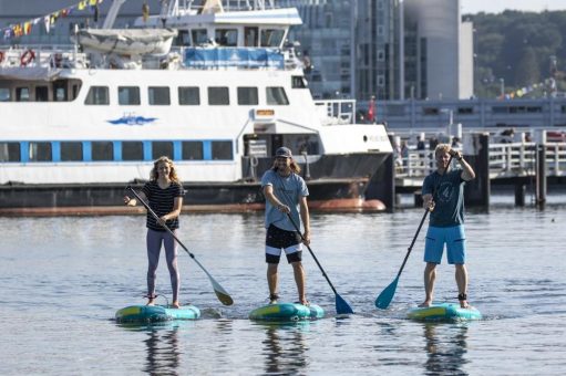 Kieler Innenförde SUP Clean Up nach der Kieler Woche