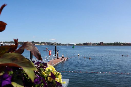 Badestellen an der Kiellinie sorgten für Abkühlung im Sommer