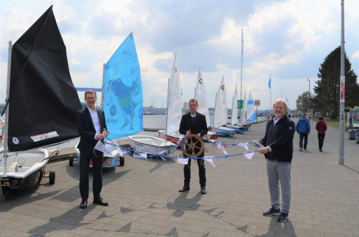 Das Segelprojekt Camp 24/7 ist eröffnet. Segelspaß in Kiel.Sailing.City