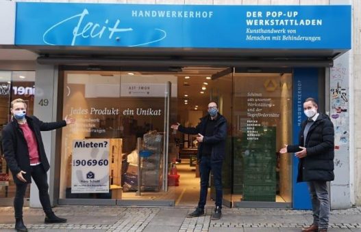 Liebevolle Zwischennutzung zur Adventszeit