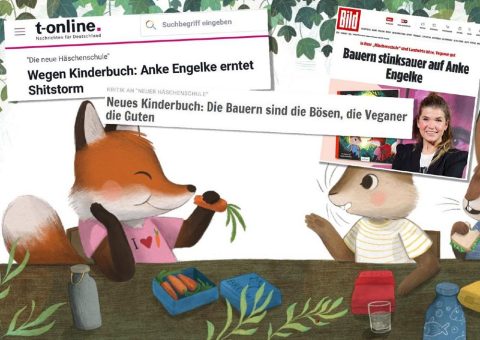 Anke Engelke erregt mit ihrem Fuchs die Landwirtschaft