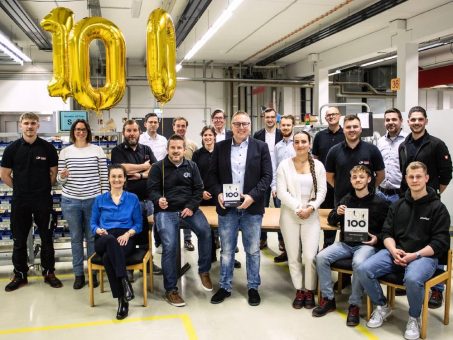 Bluhm Weber Gruppe zählt zu den TOP 100: Kennzeichnungsspezialist erhält Auszeichnung für Innovationskraft