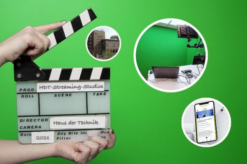Mittendrin statt nur dabei: Die HDT-Streaming-Studios für perfekte Online-Vorträge