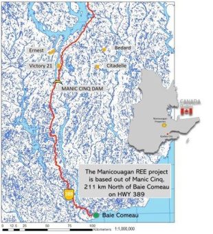 Golden Goliath gibt Abschluss von geophysikalischer Auswertung von Projekt Manicouagan bekannt