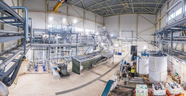 TECNARO EU Projekt – SWEETWOODS Bioraffinerie produziert erste Tonnen hochreines Lignin